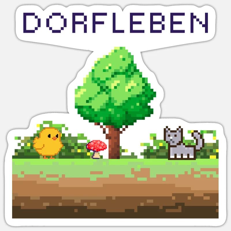 Sticker taille S (10 x 10 cm) - 