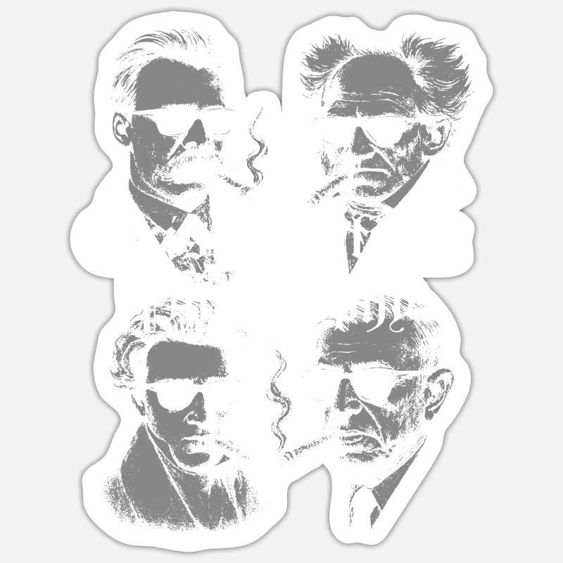 Sticker Größe S (10 x 10 cm) - 
