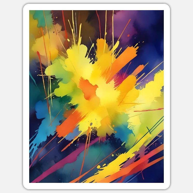 Sticker taille S (10 x 10 cm) - 