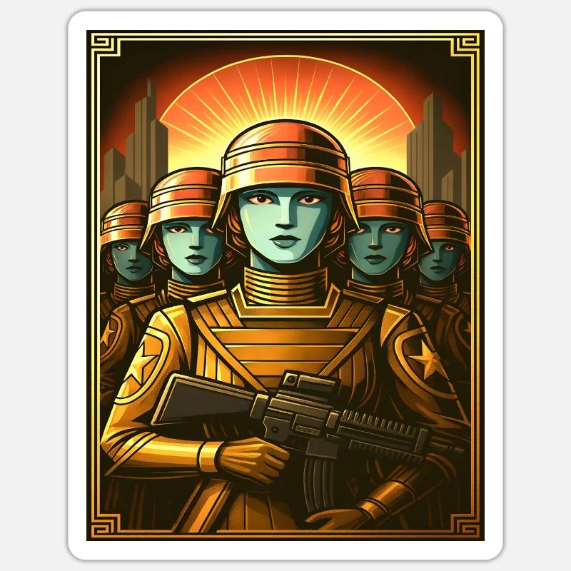 Sticker size S (10 x 10 cm) - 