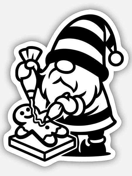  - Sticker size S (10 x 10 cm) - white matte