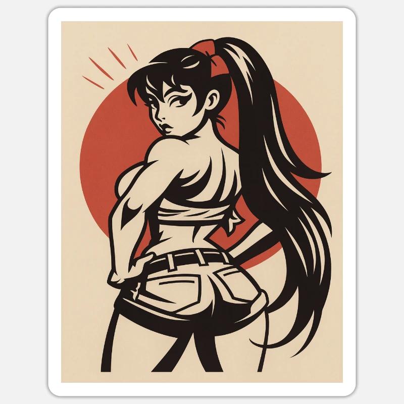 Sticker taille S (10 x 10 cm) - 