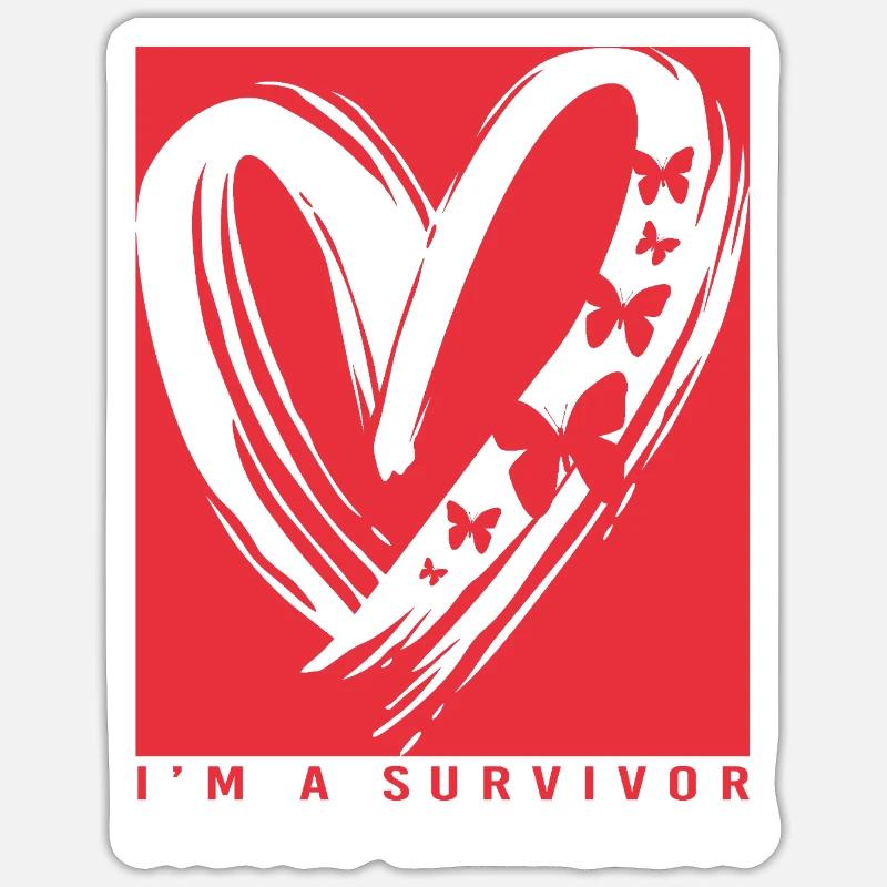 Stroke Stroke Sticker size S (10 x 10 cm)