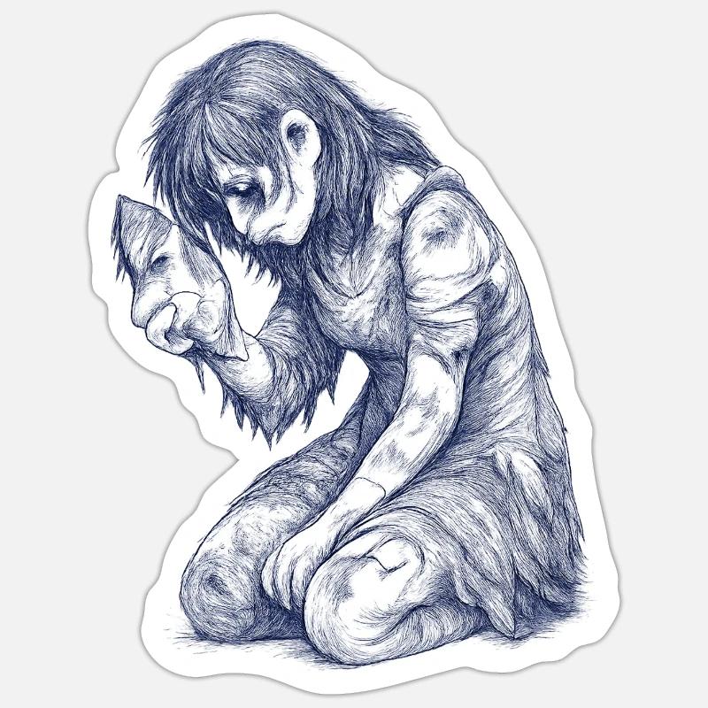 Sticker Größe S (10 x 10 cm) - 