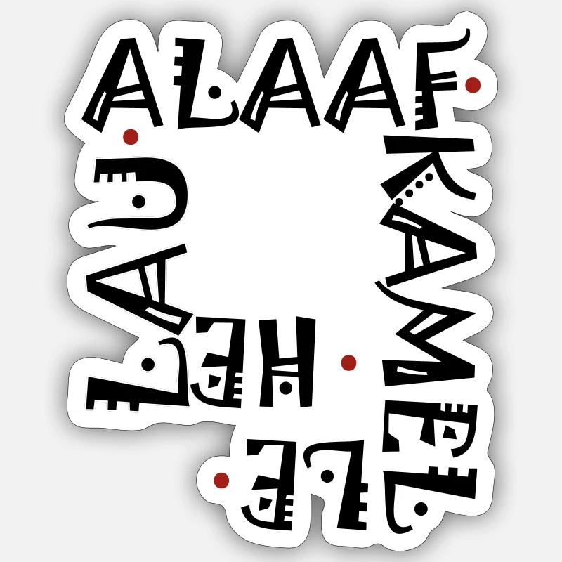 Sticker Größe S (10 x 10 cm) - 
