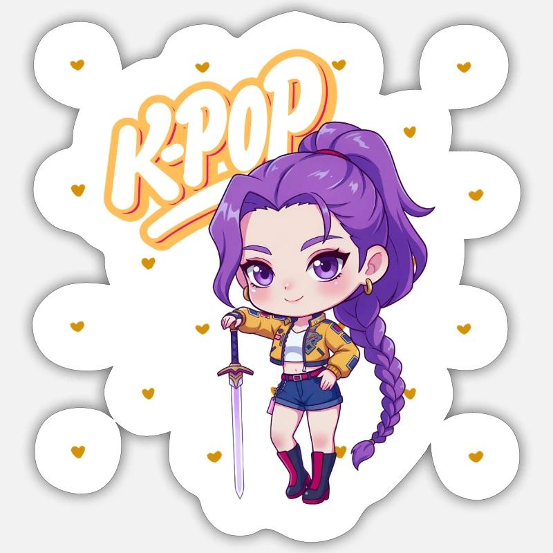 Sticker taille S (10 x 10 cm) - 