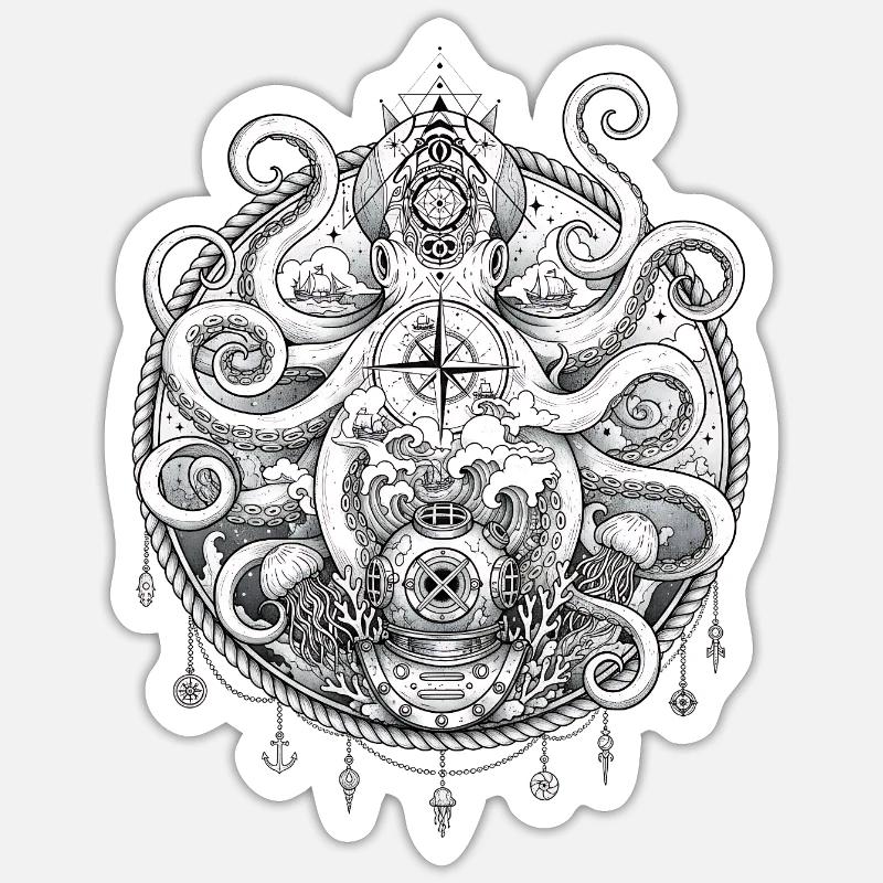 Sticker Größe S (10 x 10 cm) - 