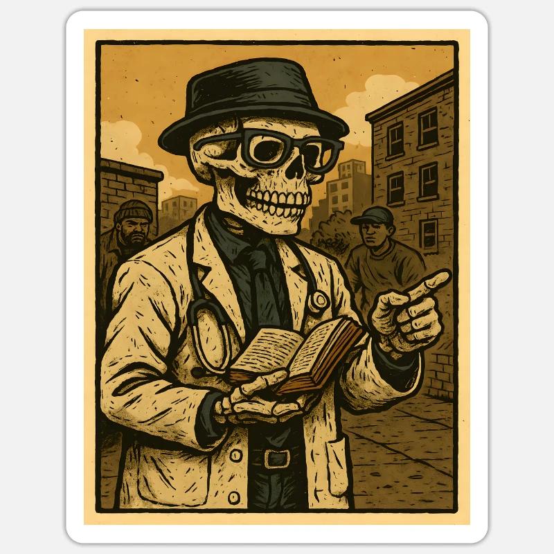 Sticker formato S (10 x 10 cm) - 
