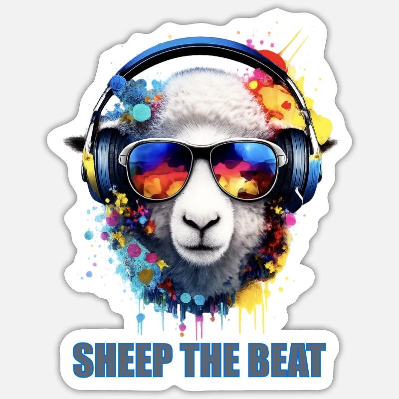 Sticker taille S (10 x 10 cm) - 