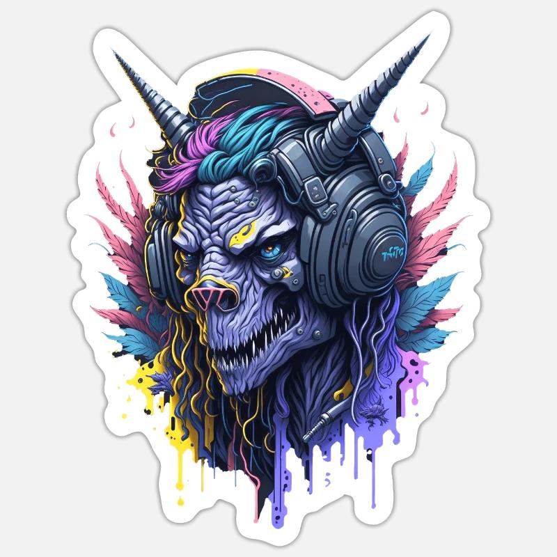 Sticker size S (10 x 10 cm) - 