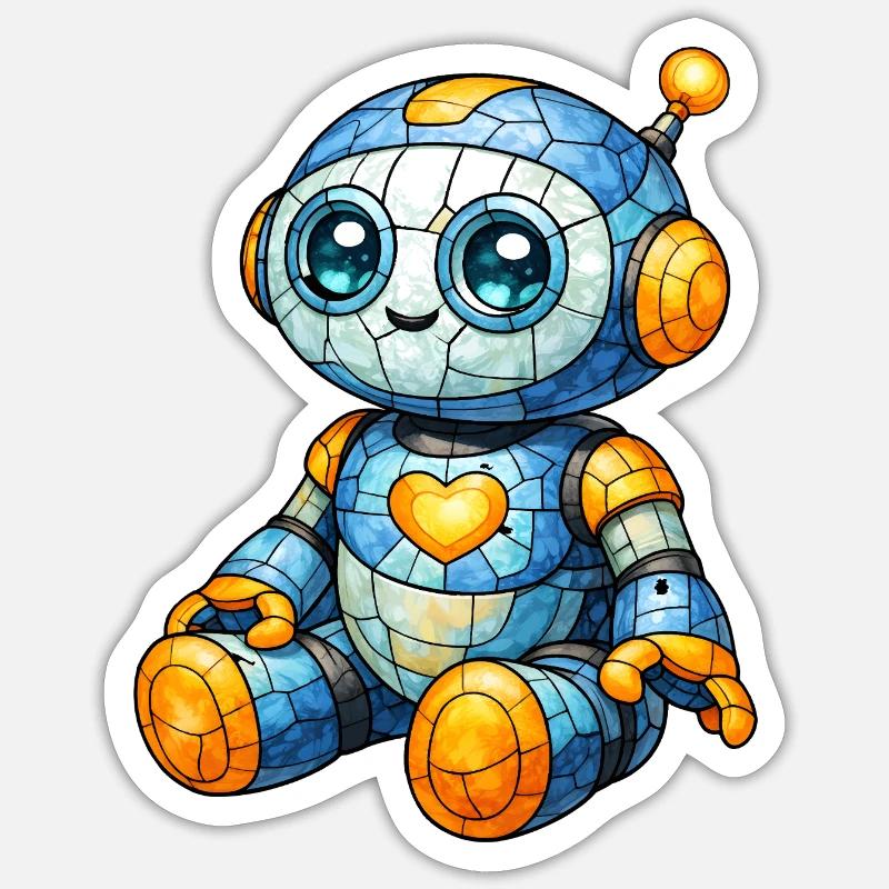 Sticker størrelse S (10 x 10 cm) - 