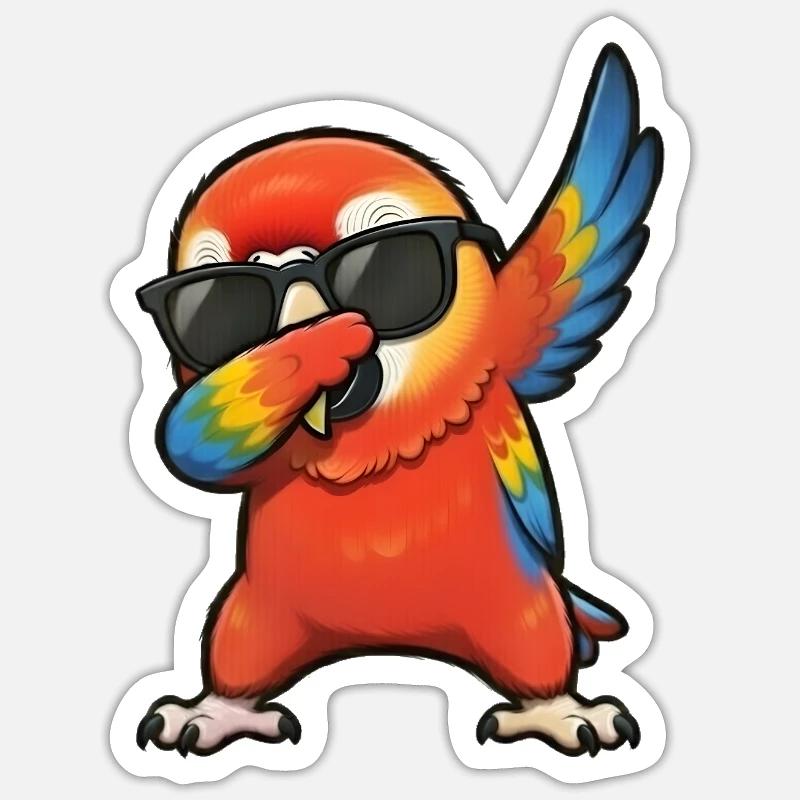 Dabbing Era - Sticker size S (10 x 10 cm) - white matte