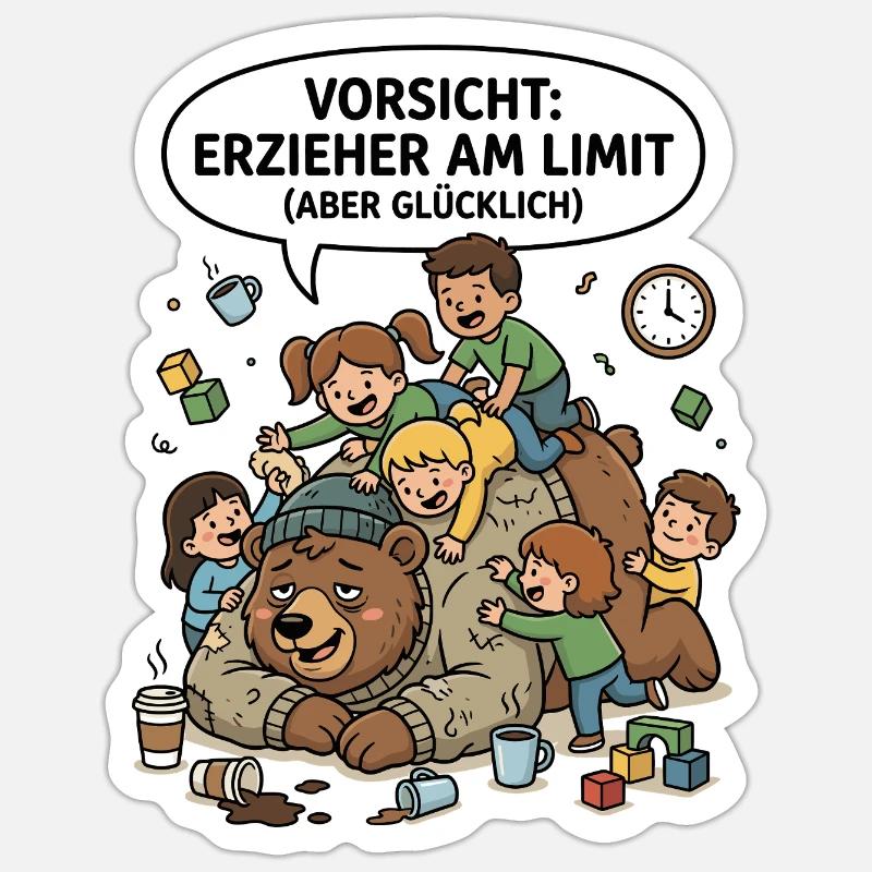 Sticker Größe S (10 x 10 cm) - 