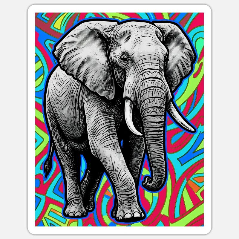 Sticker taille S (10 x 10 cm) - 