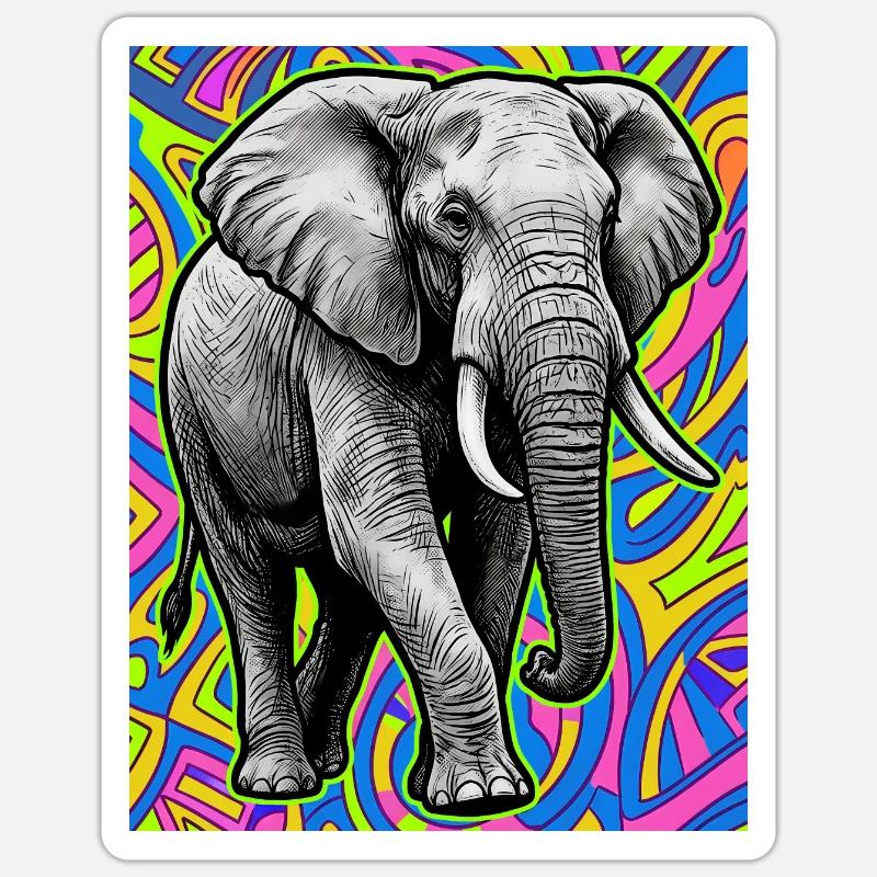 Sticker taille S (10 x 10 cm) - 