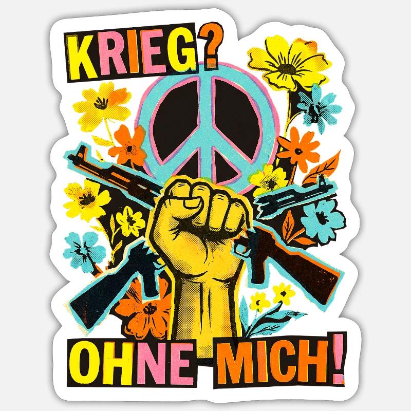 Sticker Größe S (10 x 10 cm) - 