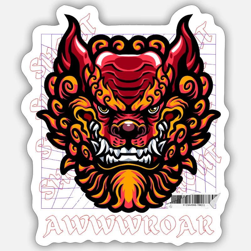 Sticker taille S (10 x 10 cm) - 
