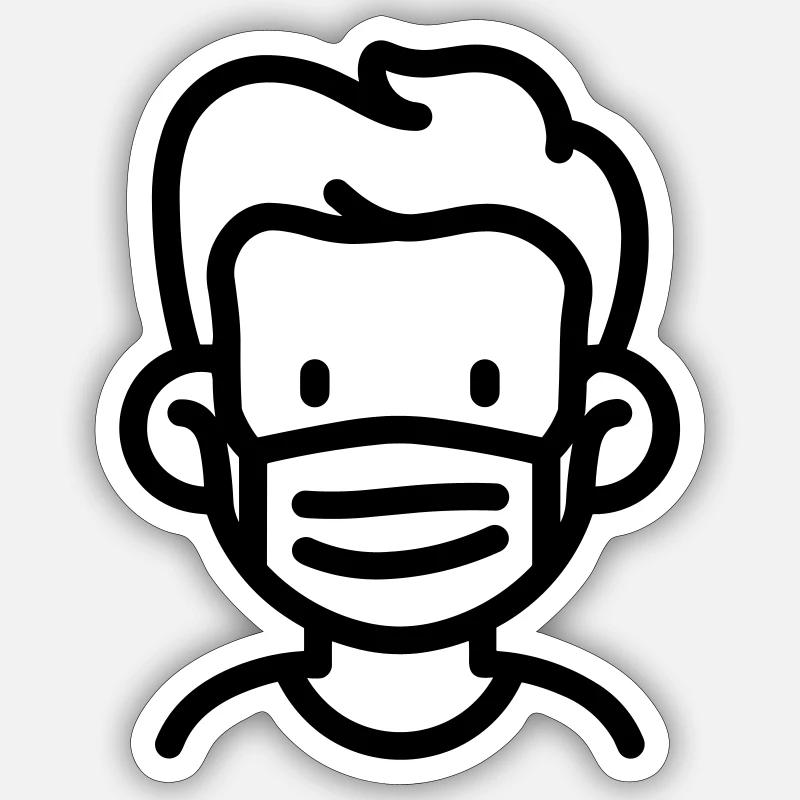 Sticker size S (10 x 10 cm) - 