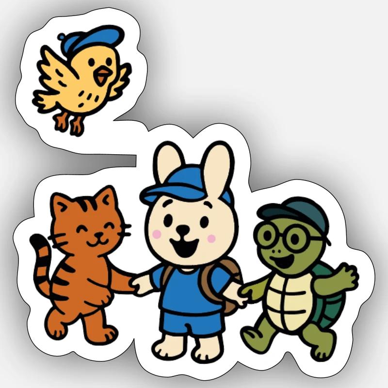 Sticker taille S (10 x 10 cm) - 