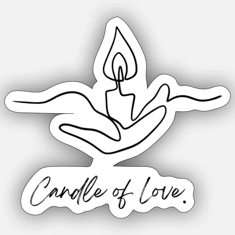 Sticker Größe S (10 x 10 cm) - 