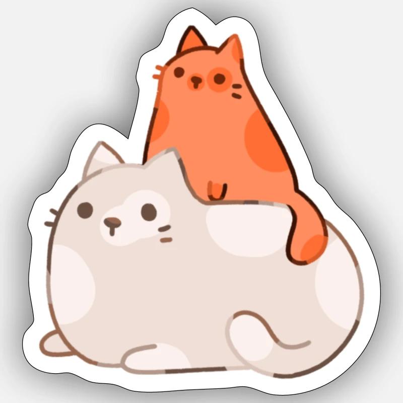 cat Sticker size S (10 x 10 cm)