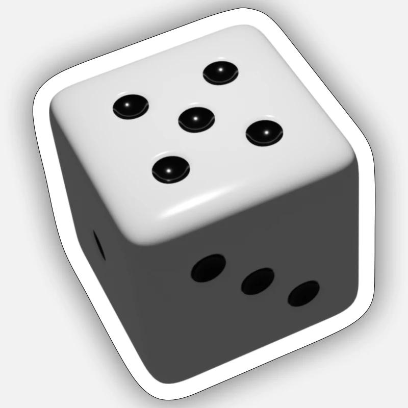 Cube Sticker taille S (10 x 10 cm)