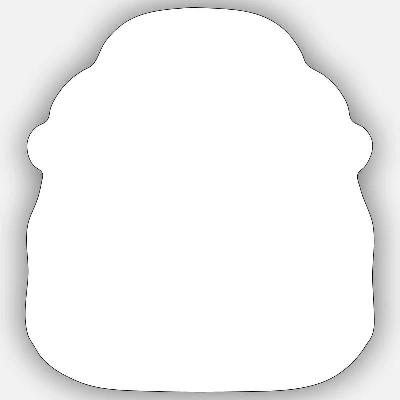 Supra white - Sticker Größe S (10 x 10 cm) - Mattweiß