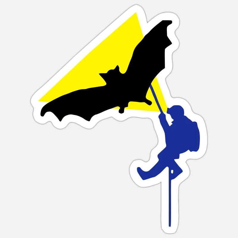 caving 9 Sticker size S (10 x 10 cm)