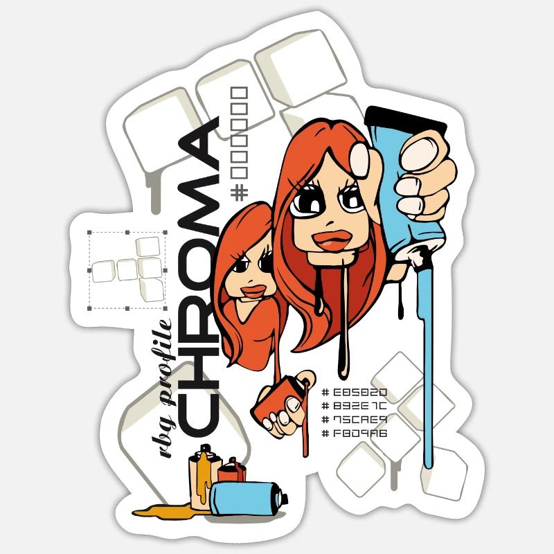 Sticker size S (10 x 10 cm) - 