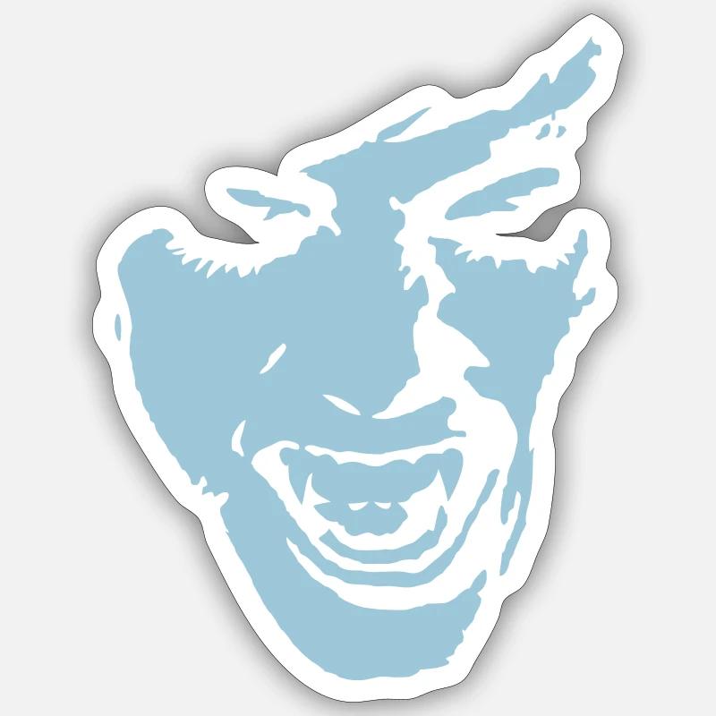 Vampire hug - Sticker size S (10 x 10 cm) - white matte