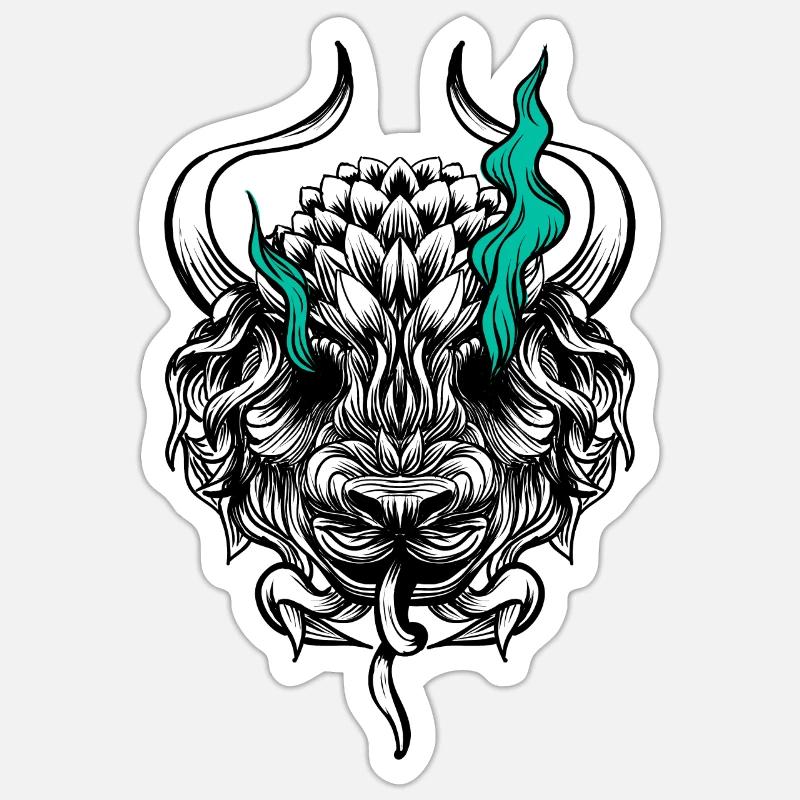 Sticker taille S (10 x 10 cm) - 