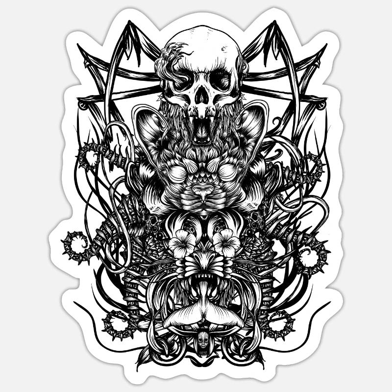 Sticker taille S (10 x 10 cm) - 