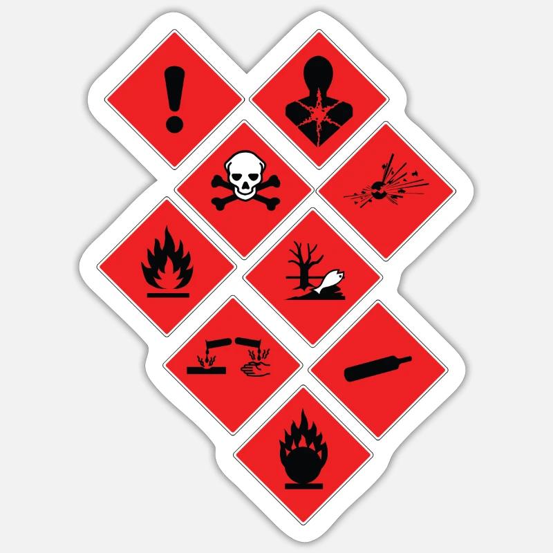 Sticker taille S (10 x 10 cm) - 