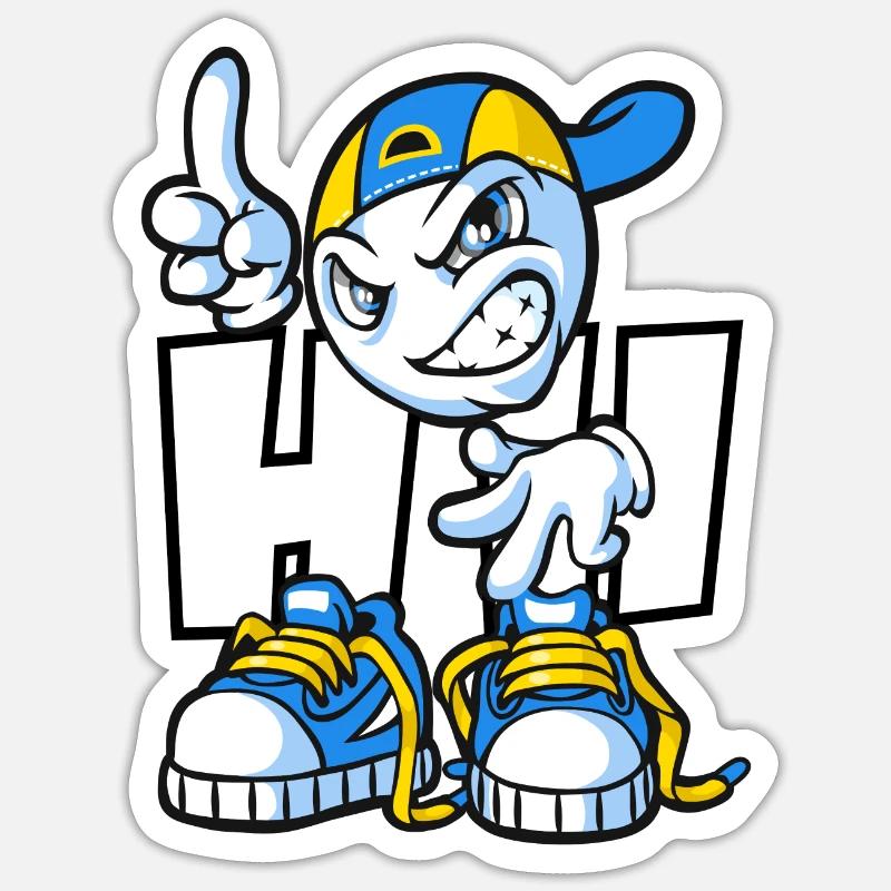 Sticker Größe S (10 x 10 cm) -