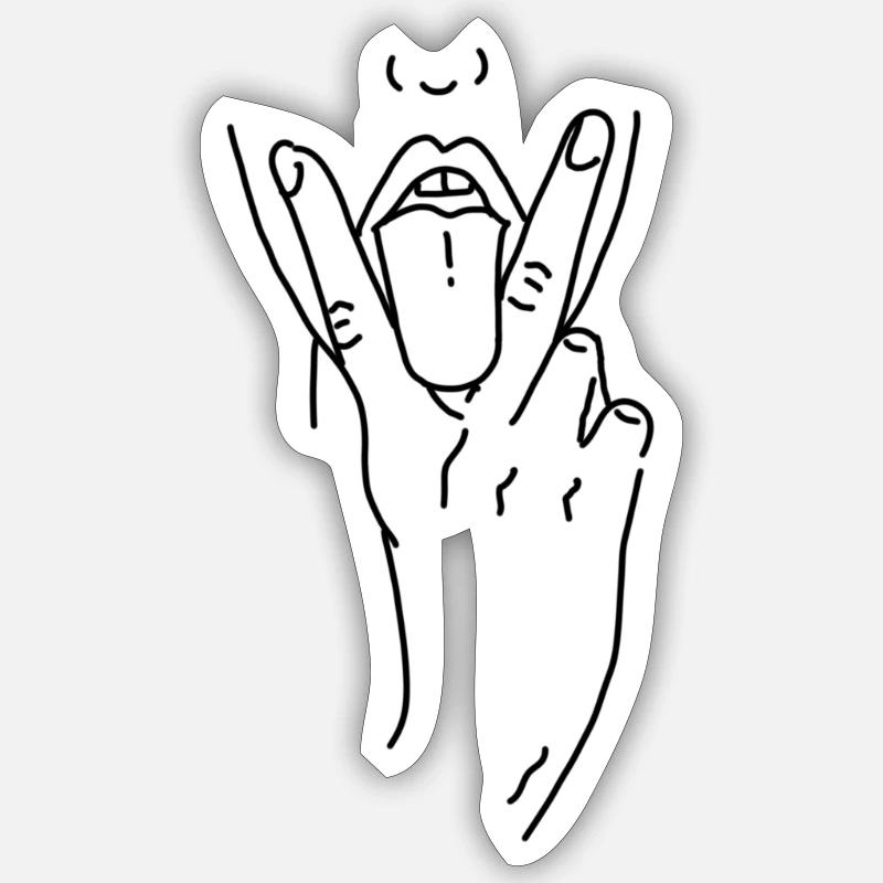 Sticker size S (10 x 10 cm) - 