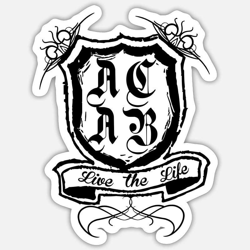 acab Sticker Größe S (10 x 10 cm)