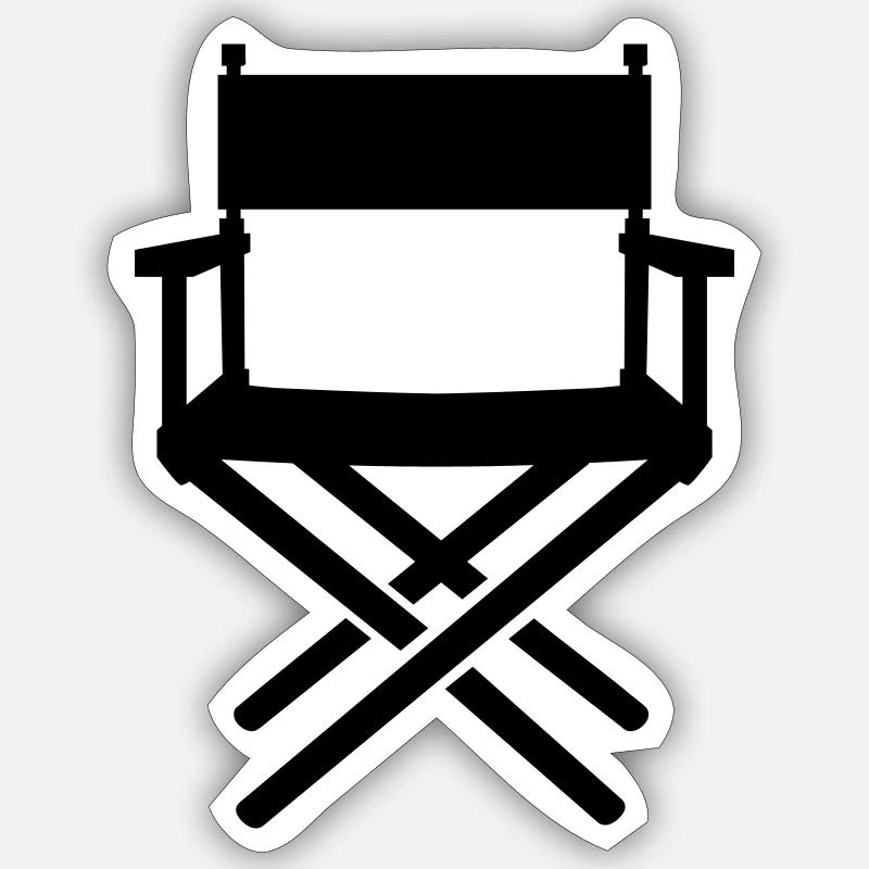 Chaise Sticker taille S (10 x 10 cm)