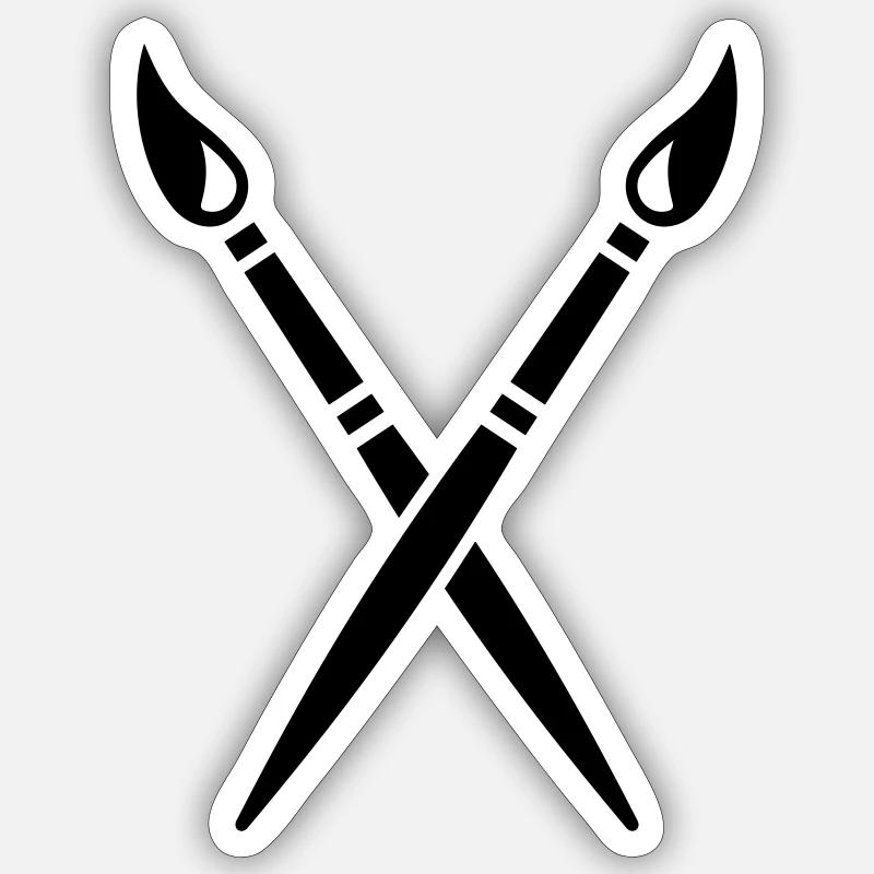 Sticker Größe S (10 x 10 cm) - 