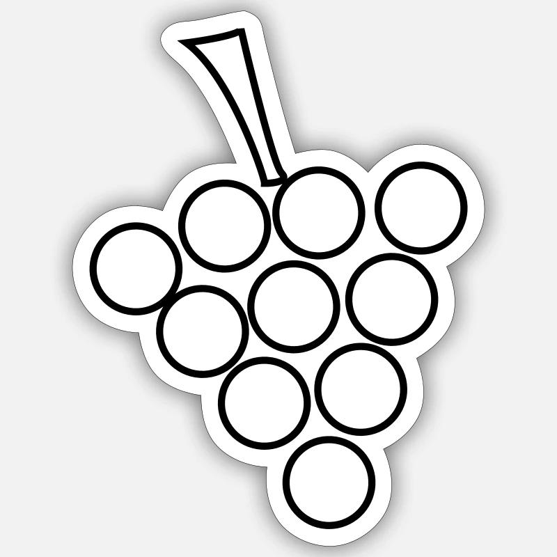 vine Sticker size S (10 x 10 cm)