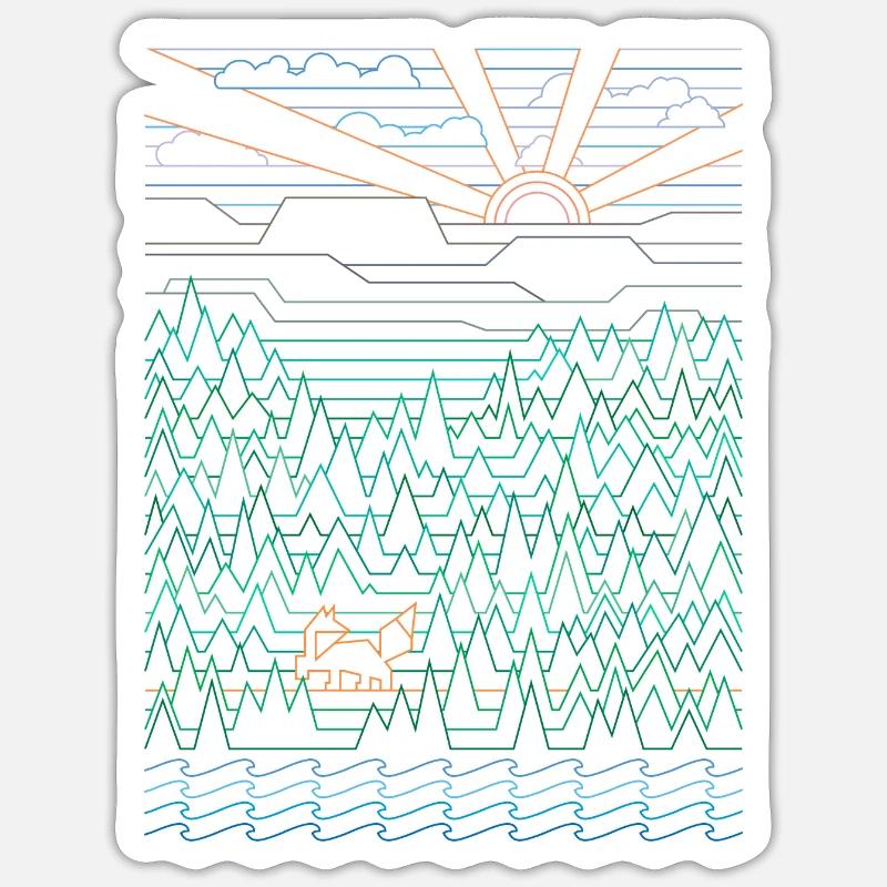 Sticker size S (10 x 10 cm) - 