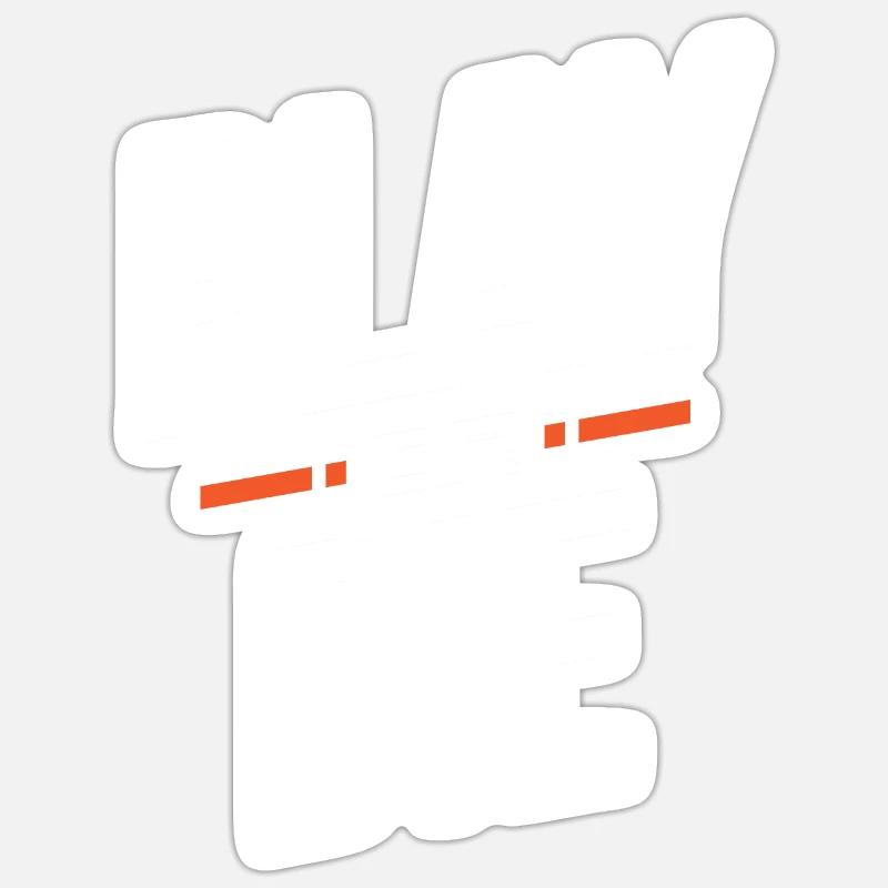 Spielen oder sterben - Sticker Größe S (10 x 10 cm) - Mattweiß