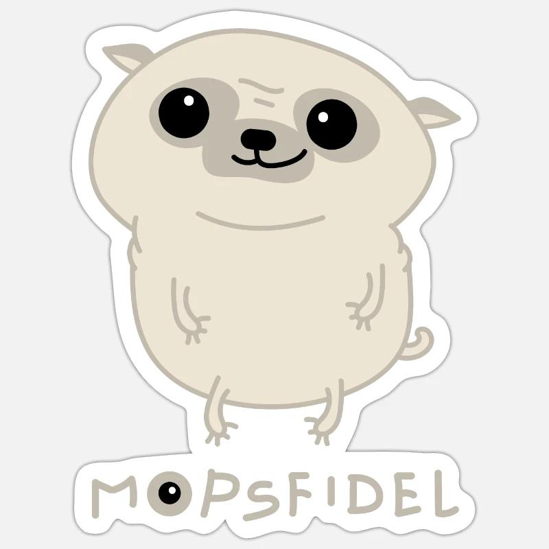 Sticker Größe S (10 x 10 cm) - 