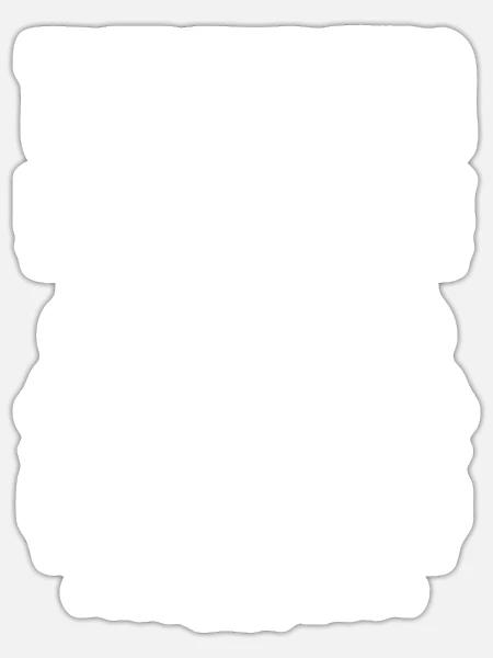 Triebfahrzeugführer Lokführer Lokomotivführer - Sticker Größe S (10 x 10 cm) - Mattweiß