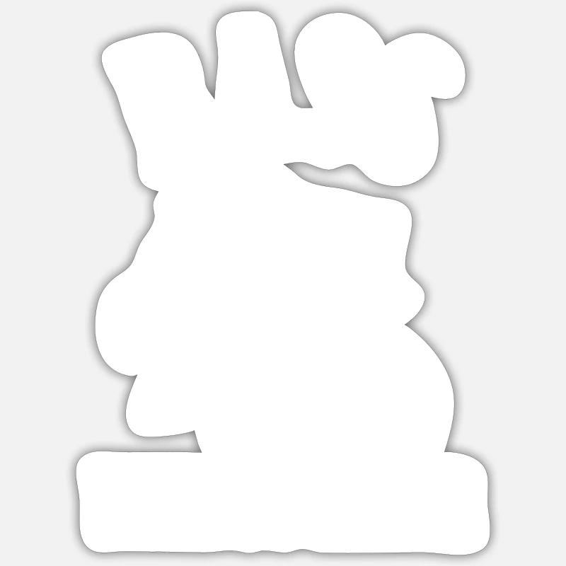 Sticker taille S (10 x 10 cm) - 