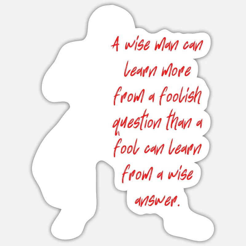 Bruce Lee - der Mythos - Sticker Größe S (10 x 10 cm) - Mattweiß