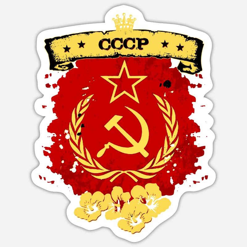 Soviet union Sticker size S (10 x 10 cm)