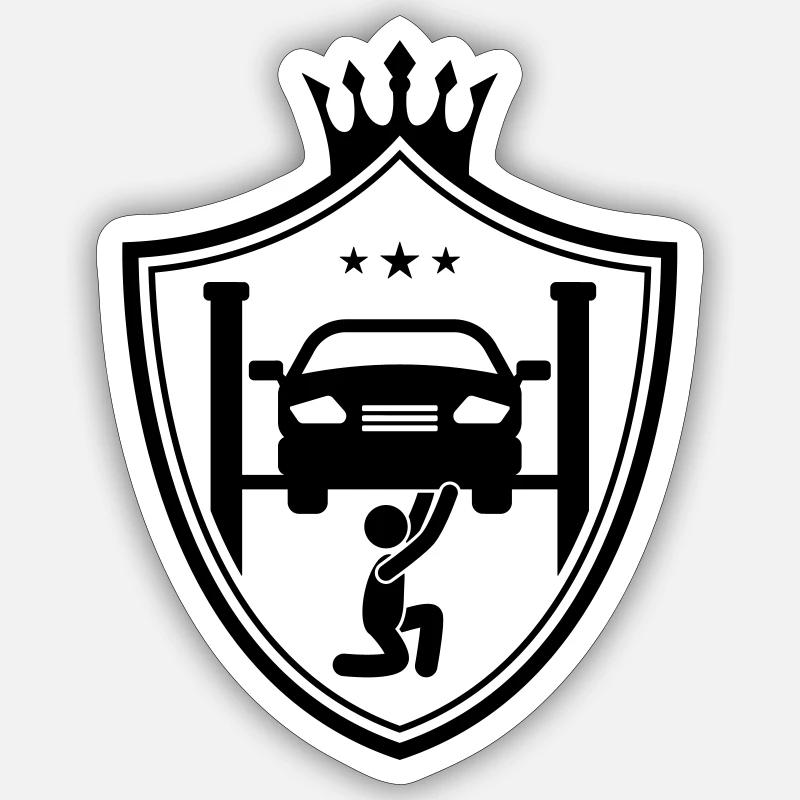 Sticker Größe S (10 x 10 cm) - 