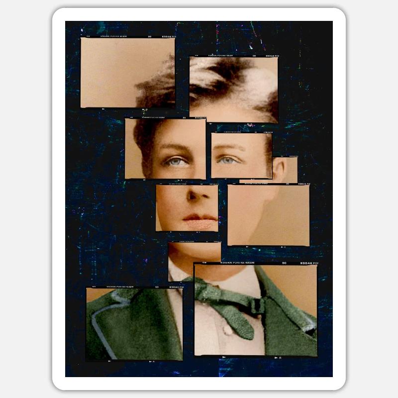 Crypto Rambaud V2 6mo 1 Sticker size S (10 x 10 cm)