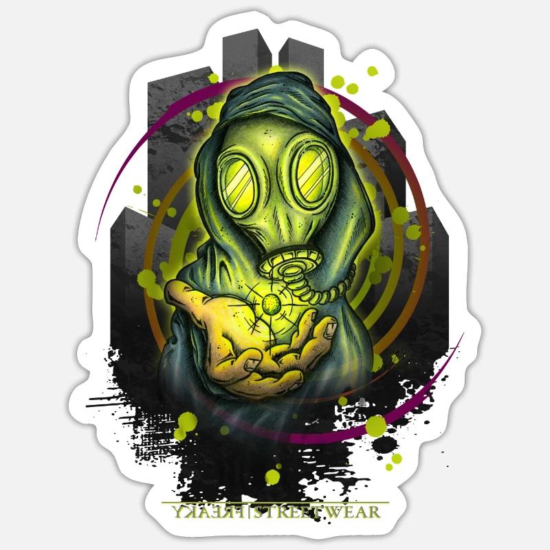 Sticker størrelse S (10 x 10 cm) - 