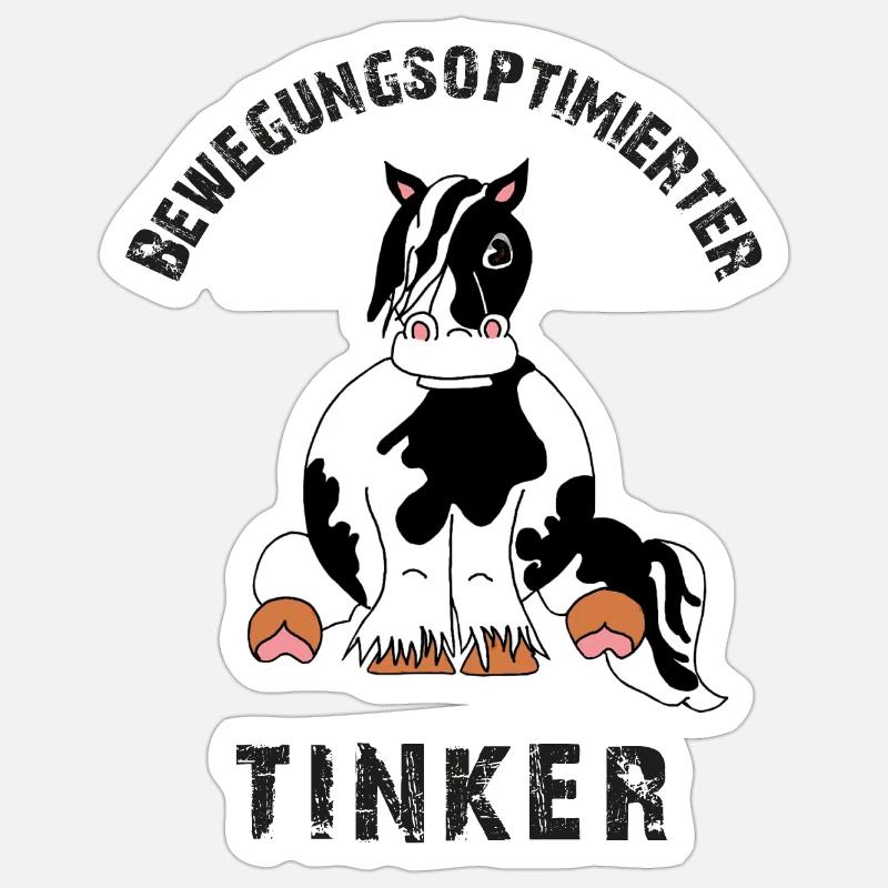 Bewegungsoptimierter Tinker Sticker Größe S (10 x 10 cm)